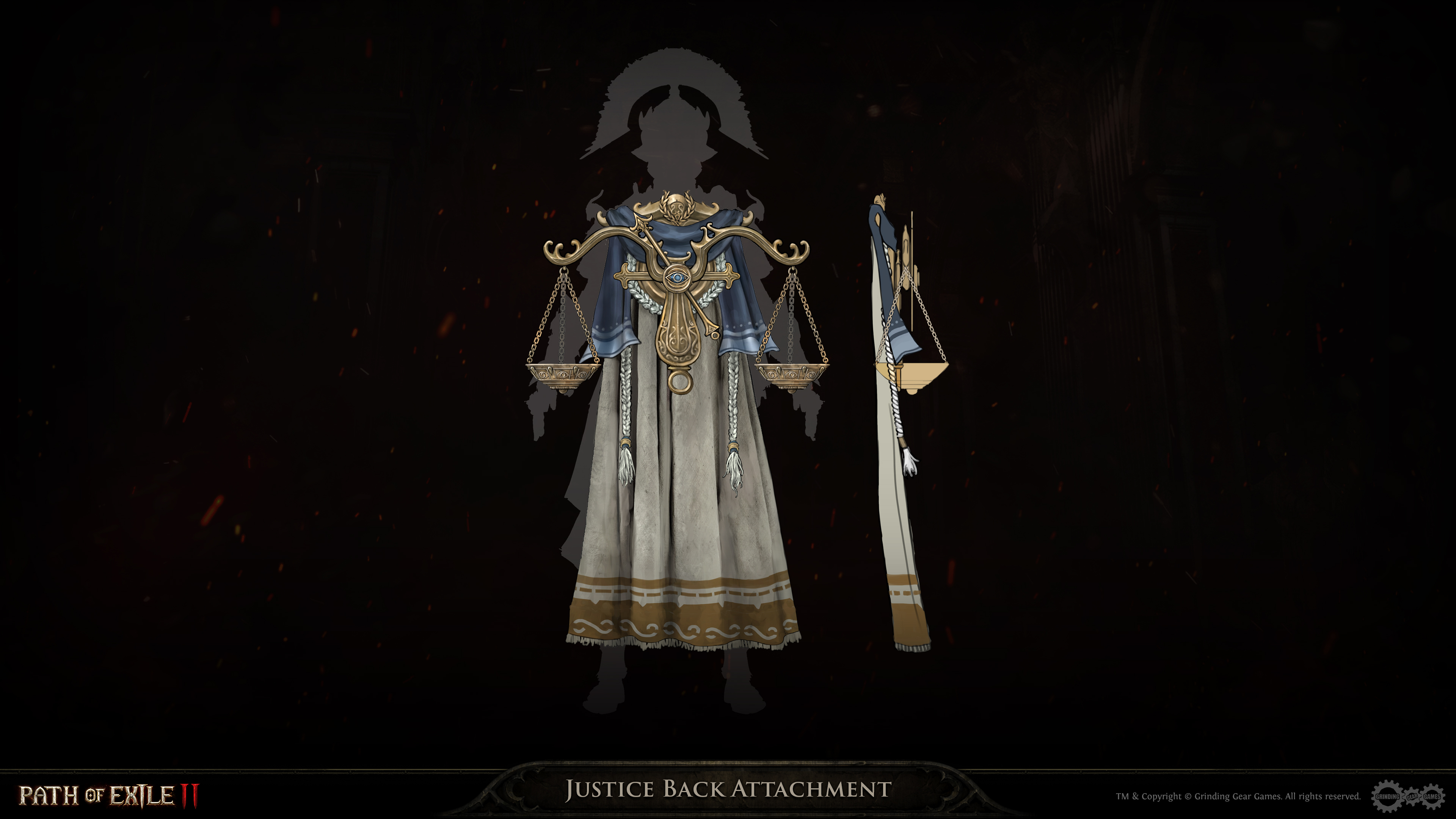 Apostle of Justice Back Attachment