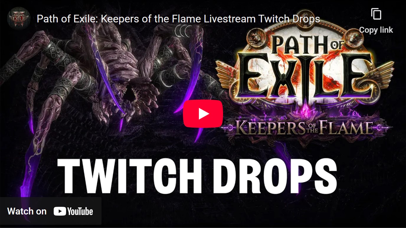 Twitch Drop keepers of the flame